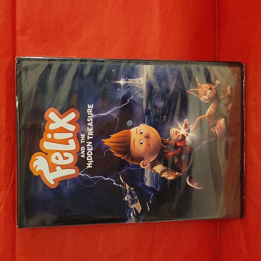 😎 NWT Felix and the Hidden Treasure animated DVD